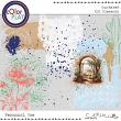 Sunbaked {Page Kit} by Mixed Media by Erin Element Painty Bits