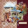 Earth & Sky by ADB Designs Digital Art Layout by Dana