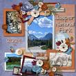 Earth & Sky by ADB Designs Digital Art Layout by Maureen