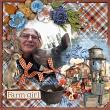 Earth & Sky by ADB Designs Digital Art Layout by Pia