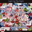 Light Up The Night Digital Scrapbook Page Kit Elements Preview by ADB Designs