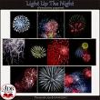 Light Up The Night Digital Scrapbook Fireworks Papers Preview by ADB Designs