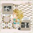 Digital scrapbook layout by Lynn Grieveson using Merge and Slide templates
