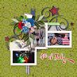 Light Up The Night by ADB Designs Digital Art Layout by Dana