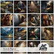 Scorch Digital Art Papers by Art Addicts