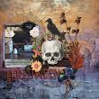 Gothic Glam No 1 Mystical Skulls by A Whimsical Adventure at Oscraps | Creative Team Page