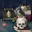 Gothic Glam No 1 Mystical Skulls by A Whimsical Adventure at Oscraps | Creative Team Page