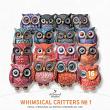 CU Whimsical Critters No 1 Owls by A Whimsical Adventure at Oscraps