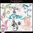 Ambrosia Digital Scrapbook Flourishes Preview by ADB Designs