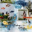I Fish You Were Here by Angelle Designs