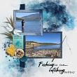 I Fish You Were Here by Angelle Designs