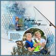I Fish You Were Here by Angelle Designs