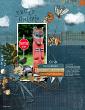 Digital scrapbook layout by MCurtt using Unique Collection