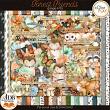 Forest Friends Digital Scrapbook Page Kit Preview by ADB Designs