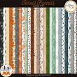 Forest Friends Digital Scrapbook Page Kit Papers Preview by ADB Designs
