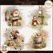 Forest Friends Digital Scrapbook Blendables Preview by ADB Designs