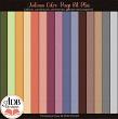 Autumn Color Page Kit Plus Solid Papers