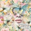 Petals and Portraits for Digital Scrapbooking and Art Journaling by Vicki Robinson