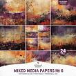 Mixed Media Papers No 6 October Glow by A Whimsical Adventure at Oscraps