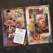 Mixed Media Papers No 5 Mystic Fungi by A Whimsical Adventure at Oscraps | Creative Team Page