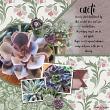 Whispering Blooms by ADB Designs Digital Art Layout by Renee