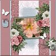 Whispering Blooms by ADB Designs Digital Art Layout by Maureen