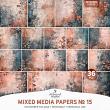Mixed Media Papers No 15 November Foliage by A Whimsical Adventure at Oscraps