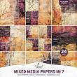 Mixed Media Papers No 7 Patchwork Twigs by A Whimsical Adventure at Oscraps