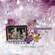 Digital scrapbook layout by JaneDee using "Many Moods" collection