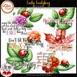 Lucky Ladybug Digital Scrapbook Word Art Preview by ADB Designs