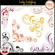 Lucky Ladybug Digital Scrapbook Flourishes Preview by ADB Designs