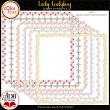Lucky Ladybug Digital Scrapbook Borders Preview by ADB Designs