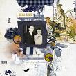 Digital scrapbook layout by Lynn Grieveson using "Verity" collection