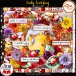 Lucky Ladybug Digital Scrapbook Page Kit Preview by ADB Designs