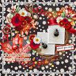 Lucky Ladybug by ADB Designs Digital Art Layout by Dana