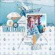Digital scrapbook layout by Lynn Grieveson using "Fresh" kit