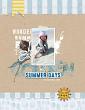 Digital scrapbook layout by Lynn Grieveson using "Fresh" kit