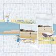 Digital scrapbook layout by AJM using "Fresh" kit
