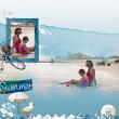 Digital scrapbook layout by Dady using "Fresh" kit
