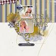 Digital scrapbook layout by Lynn Grieveson using "Embrace This" kit