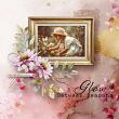Golden Moments Digital Scrapbook Page by Cathy