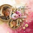 Golden Moments Digital Scrapbook Page by Cathy