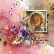 Golden Moments Digital Scrapbook Page by Cathy