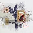 Digital scrapbook layout by Lynn Grieveson using "Let's Start the Journey" collection