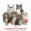 CU Whimsical Critters No 2 Hootie Friends by A Whimsical Adventure at Oscraps