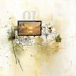 Digital scrapbook layout by Lynn Grieveson using "Our World" collection