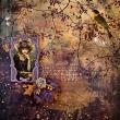 Mixed Media Papers No 9 Autumn Twilight Shimmer by A Whimsical Adventure at Oscraps | CT Page