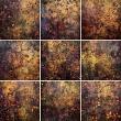 Mixed Media Papers No 9 Autumn Twilight Shimmer by A Whimsical Adventure at Oscraps