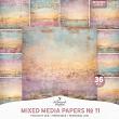 Mixed Media Papers No 11 Twilight Veil by A Whimsical Adventure at Oscraps