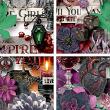 All Vamped Up by A Whimsical Adventure at Oscraps | Mixed Media Elements